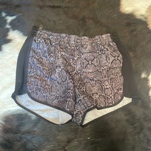 Snakeskin soft shorts